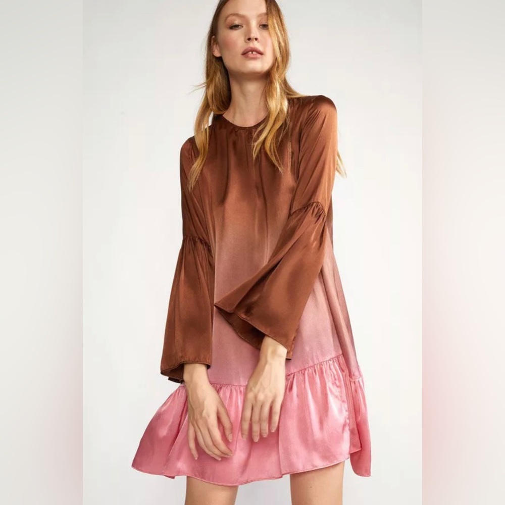 Cynthia Rowley Sienna Ombré Swing Dress